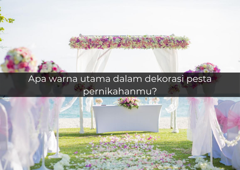 [QUIZ] Rancang Pesta Pernikahan Impian, Kami Tahu Inisial Jodohmu Kelak