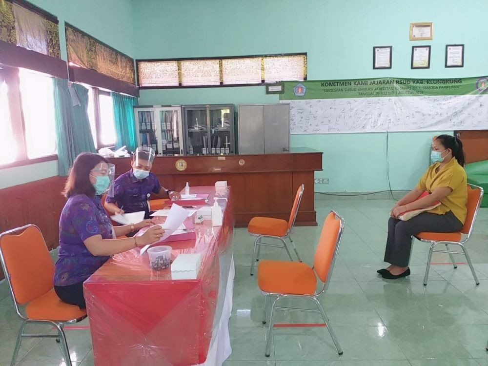 41 Orang Tertarik Kerja Bagian Pendukung Layanan COVID-19 di Klungkung