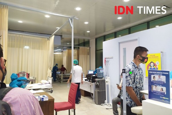 Tempat Tidur RS Rujukan COVID-19 Palembang yang Terisi Naik 12 Persen