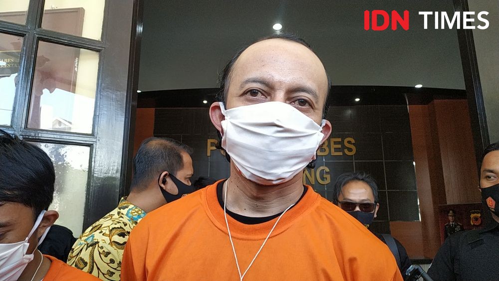 Usai Ditangkap, Jamal Preman Pensiun Drop di Ruhan Polrestabes Bandung