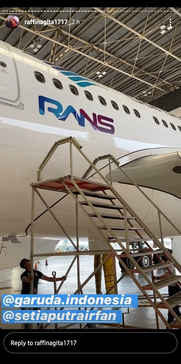 4 Fakta Terbaru Logo RANS Raffi Ahmad Ada di Pesawat Garuda Indonesia