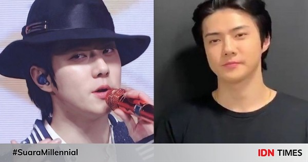 9 potret sehun exo dengan rambut gondrong, bikin oleng!