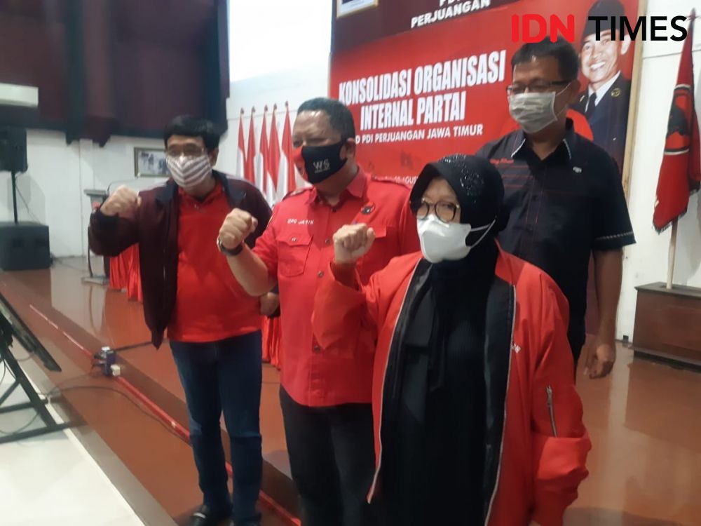 Pujian Manis Hasto Redam Faksi di Pilkada Surabaya