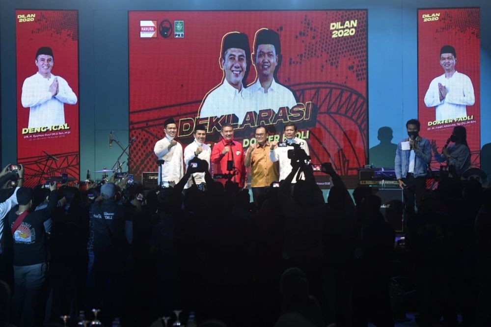 Deklarasi Pilkada, Ical-Fadli Usung Program Makassar Kota Sombere