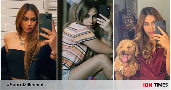 9 Potret Valerie Thomas saat Mirror Selfie, Manisnya Bak Boneka Barbie