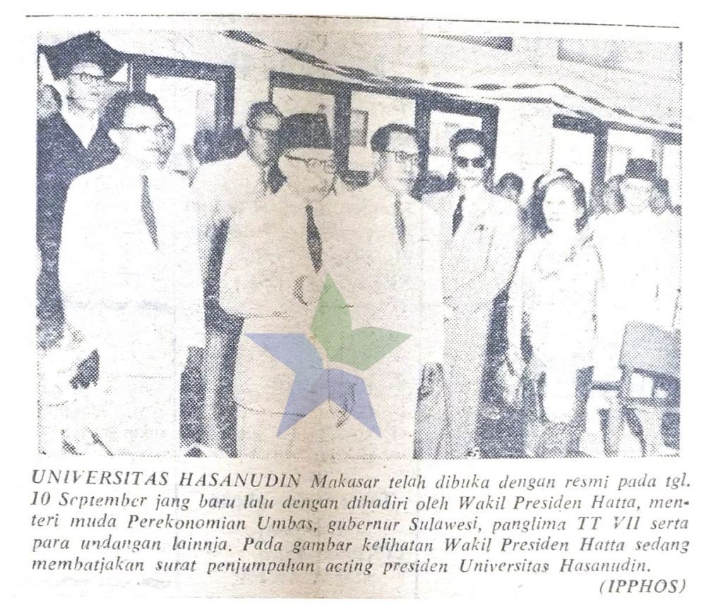 Pidato Bung Hatta di Peresmian Unhas 1956: Pemuda Adalah Pionir