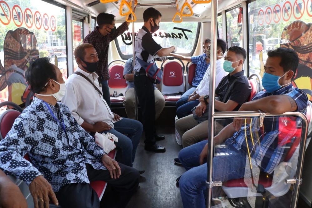 Gratis 9 Hari! Bus Trans Jateng Koridor Solo-Sragen Mulai Beroperasi 
