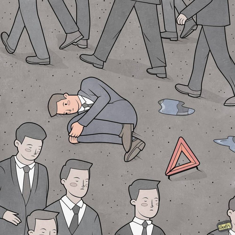 Cocok Banget! 9 Ilustrasi Nyelekit Kehidupan Pekerja Kantoran
