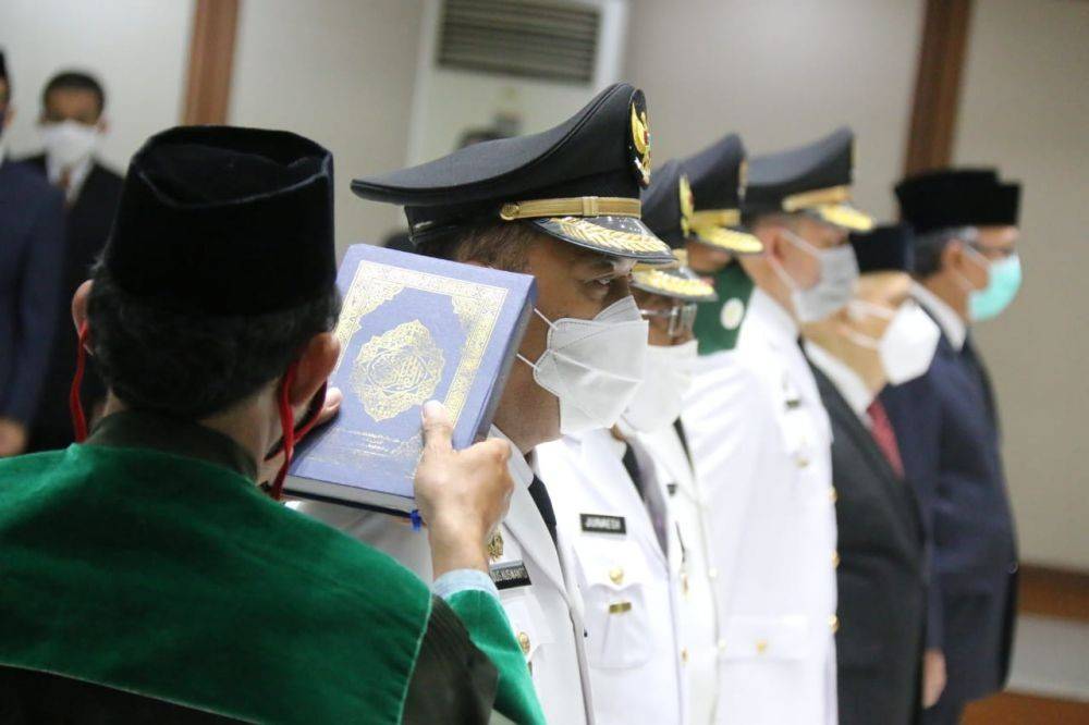 Anies Lantik Wali Kota Jakarta Barat Dan 6 Pejabat Tinggi, Siapa Saja?