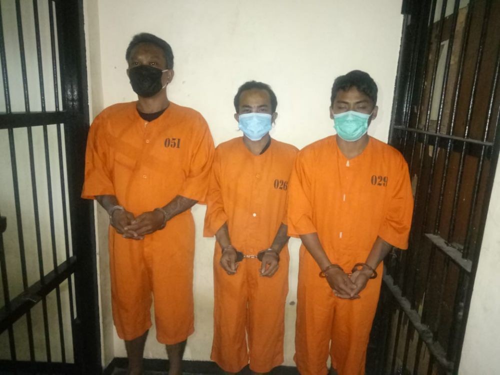 Mengaku Sakit Hati, 3 Pelaku Nekat Curi Fat Boy di Jembrana Bali