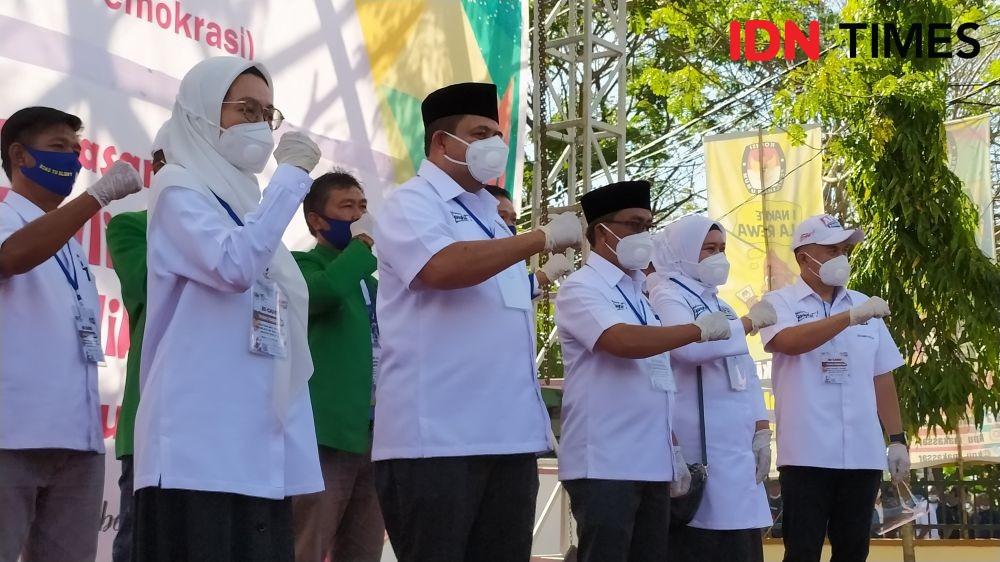 Pilkada Makassar, Dokumen Persyaratan Appi-Rahman Diterima KPU