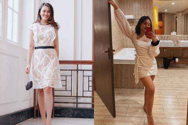 Kekinian Banget! 10 Potret Adu Gaya Aaliyah Massaid Vs Shafa Harris