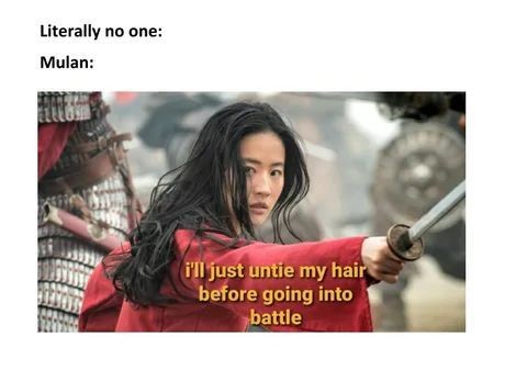 Jadi Kontroversi, 10 Meme Film Mulan yang Bikin Tertawa Cekikikan