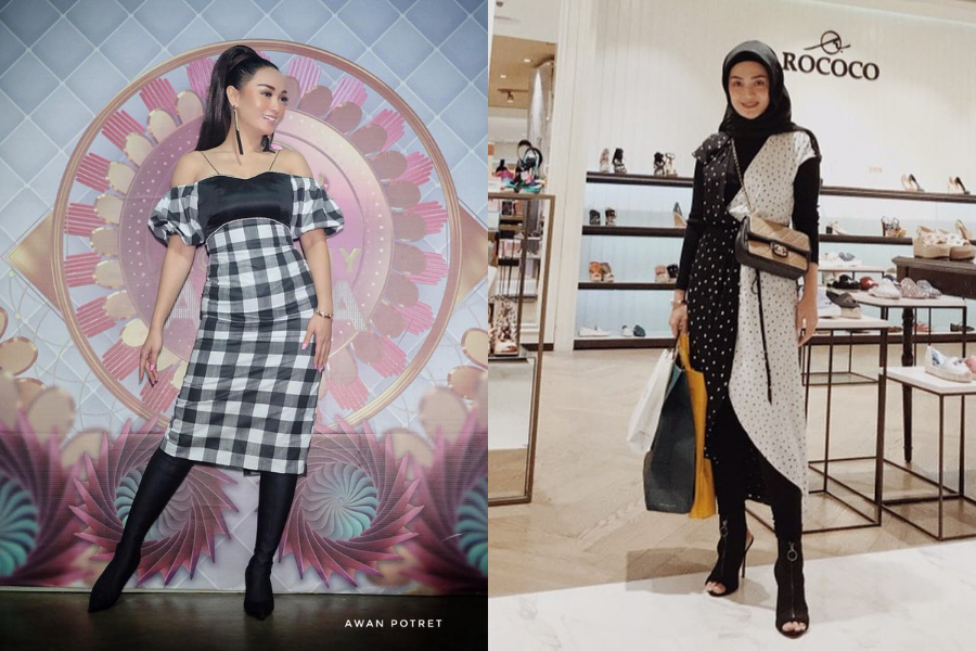 10 Adu Gaya Zaskia Gotik Vs Imel Putri Cahyati, Kamu Pilih Siapa?