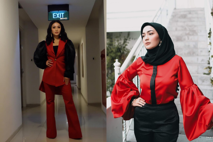 10 Adu Gaya Zaskia Gotik Vs Imel Putri Cahyati, Kamu Pilih Siapa?