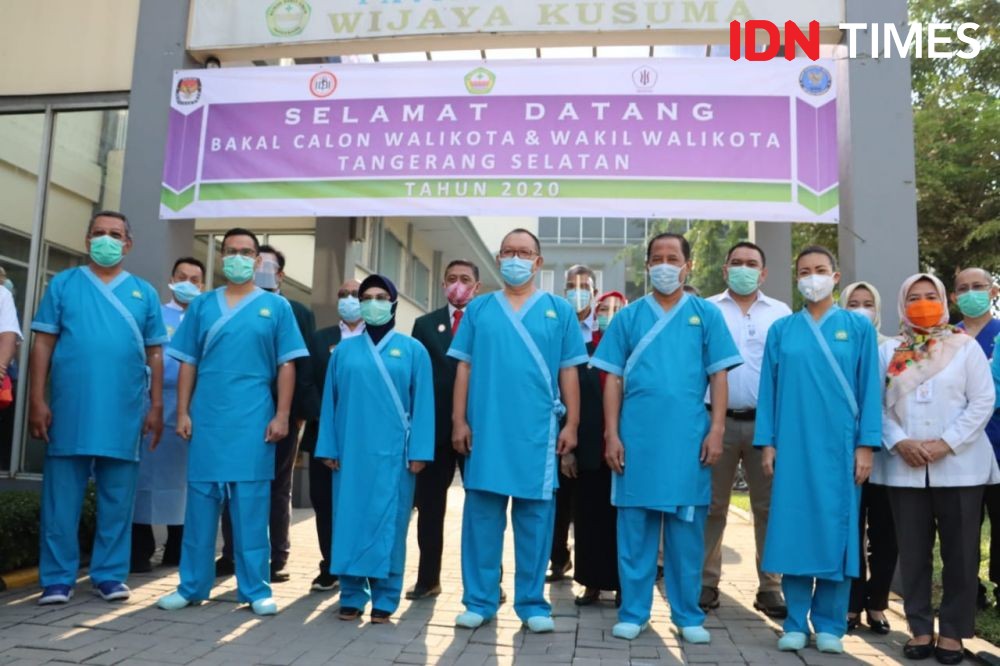 30 Dokter Cek Kesehatan Paslon Pilkada Tangsel di RSUD Tangerang
