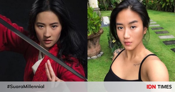 Disebut mirip mulan, 10 adu pesona chef renatta moeloek dan liu yifei