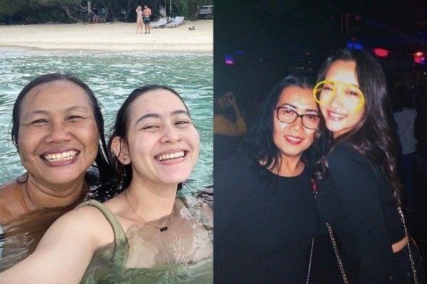 10 Potret Memesona Artis Blasteran Bareng Ibunya Asli Indonesia