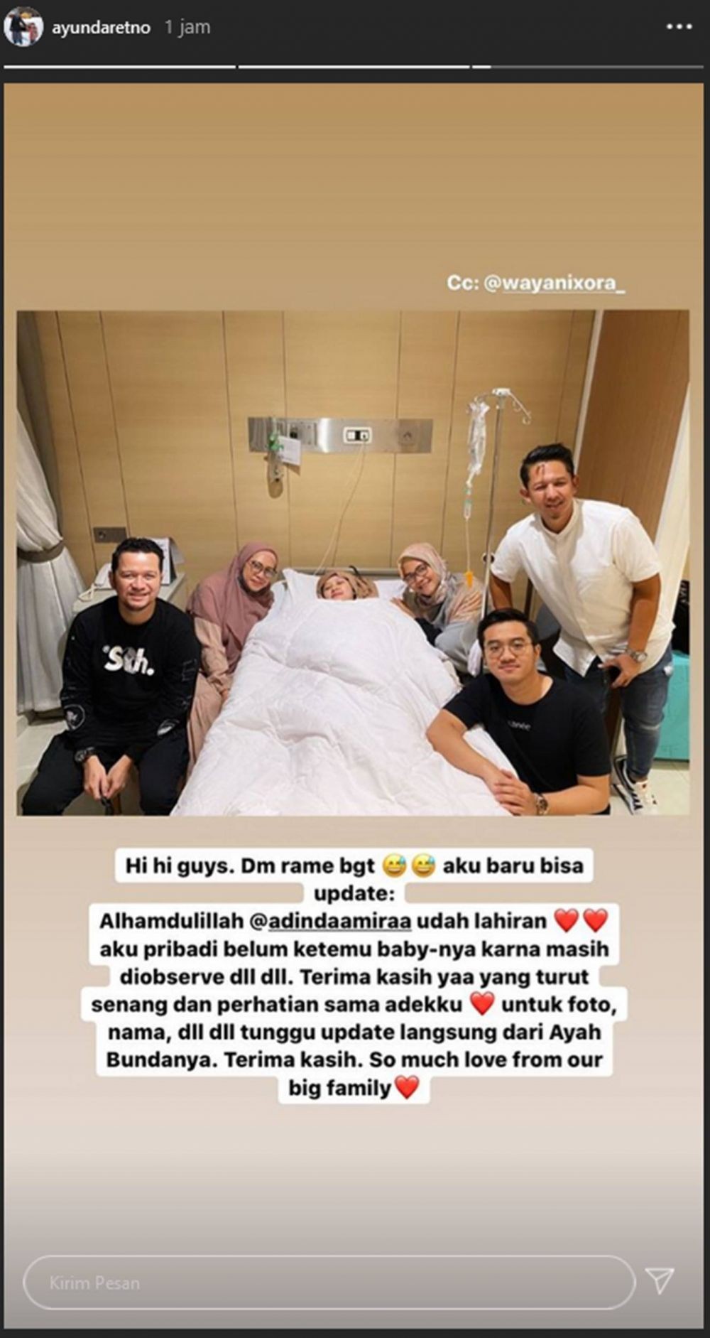 10 Potret Perjuangan Adinda Amira dari Awal Hamil hingga Melahirkan