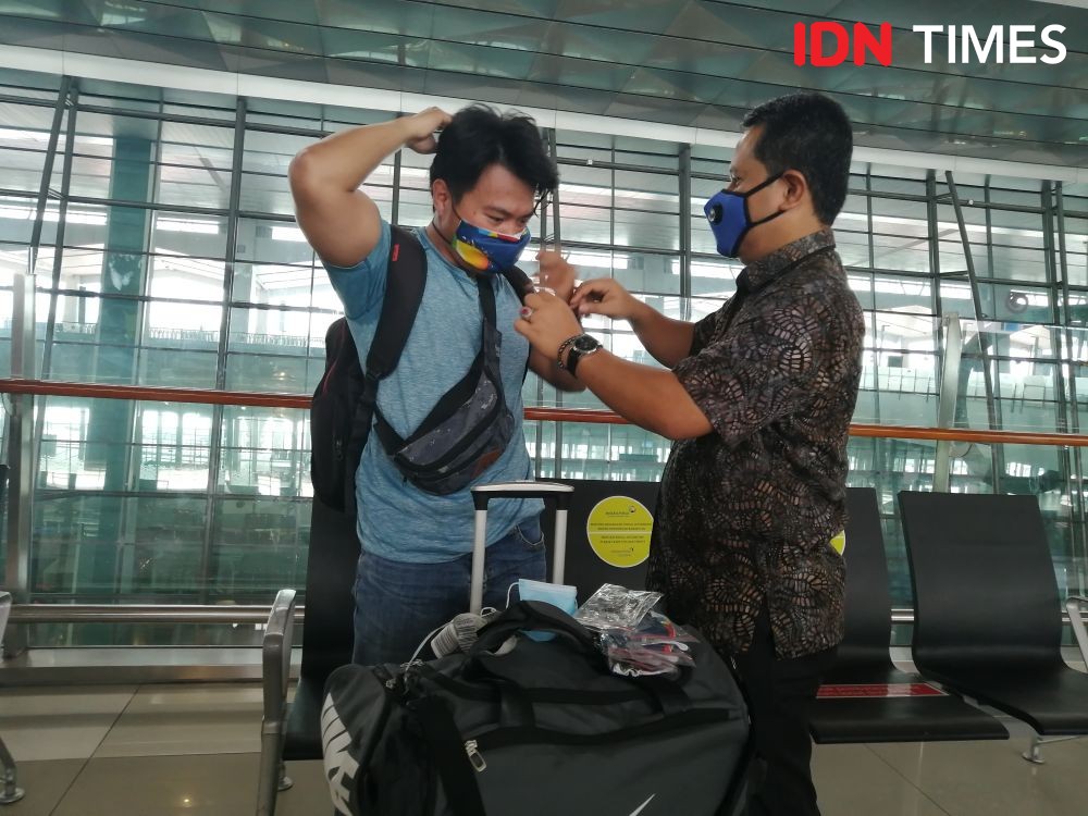 Jakarta Kembali PSBB Total, Bandara Soetta Perketat Protokol Kesehatan