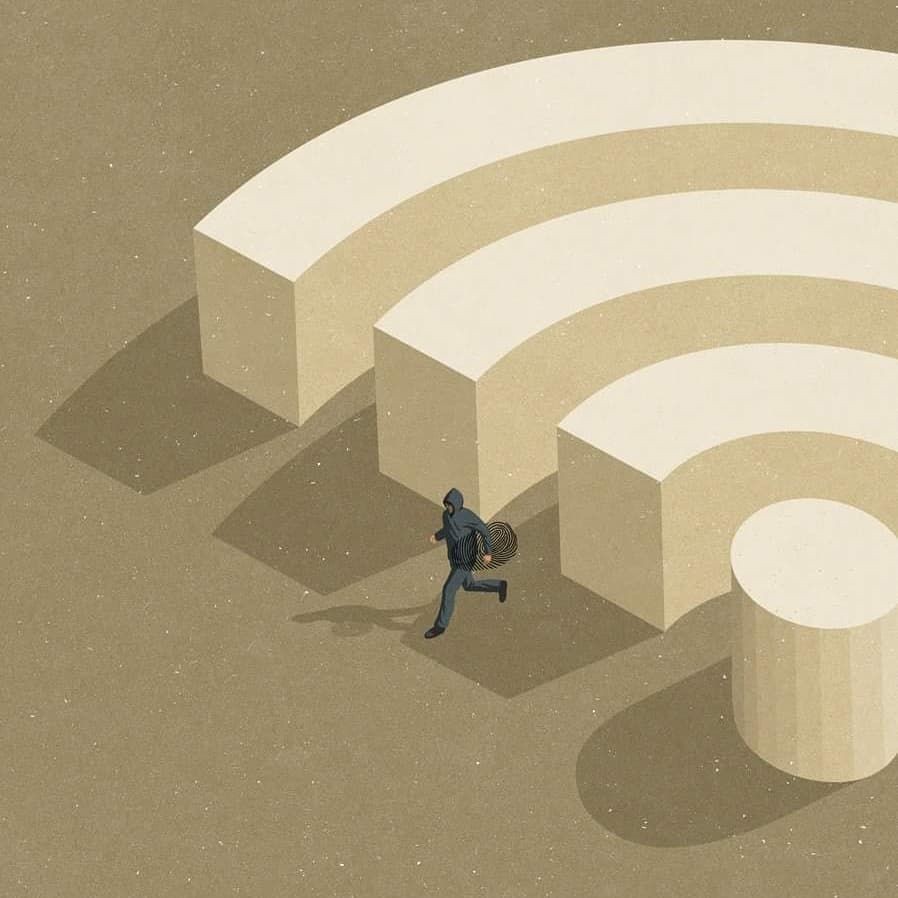 Bikin Ngeri, 10 Ilustrasi Ini Singgung Kejamnya Media Sosial buat Kita