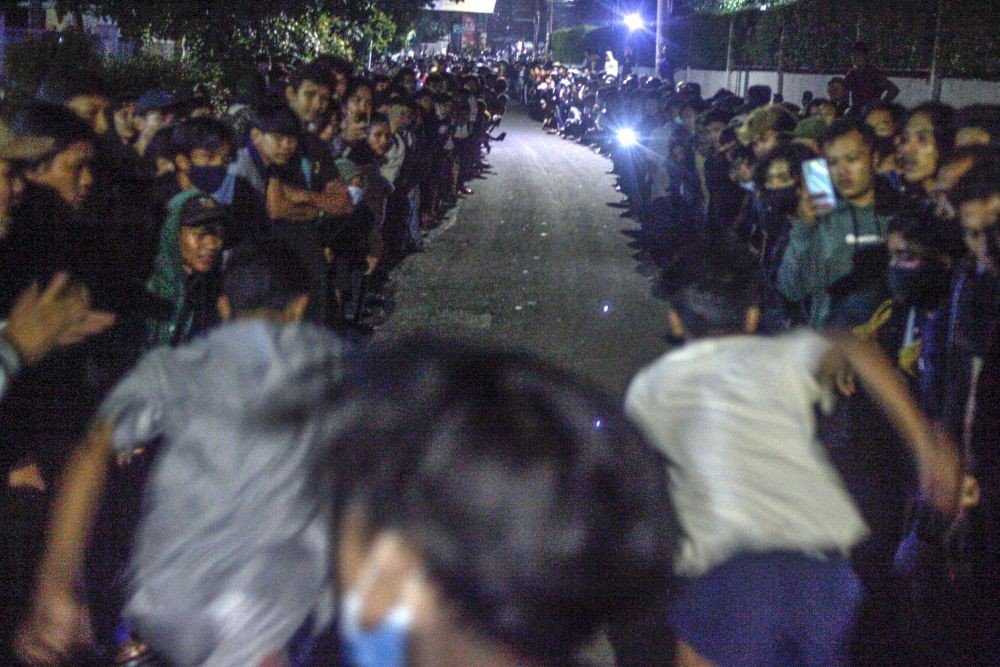 Polisi Gerebek Aksi Balap Liar di Pringsewu, 103 Pemuda Diamankan