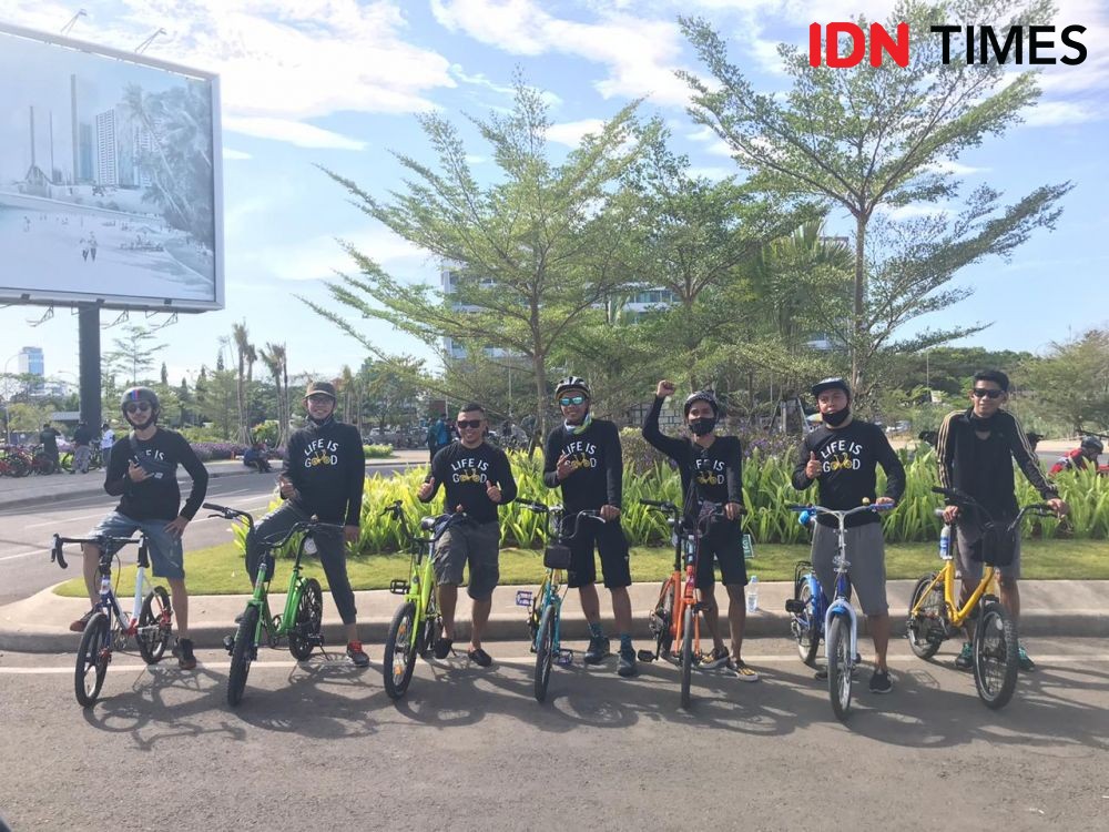 Cerita Komunitas Sepeda Minion Makassar, Seni Merakit Frame Lawas