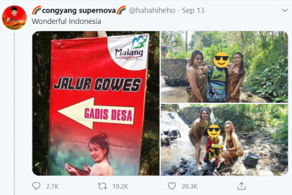Heboh Jalur Gowes Gadis Desa di Malang, Goweser Jangan Tertipu
