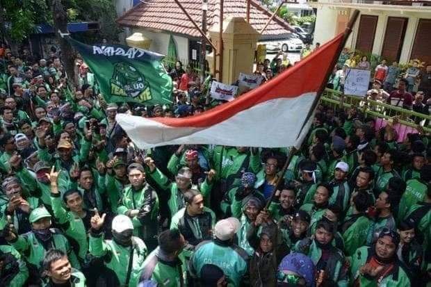 Sampaikan Banyak Tuntutan, Besok Ribuan Driver Online Demo di Surabaya