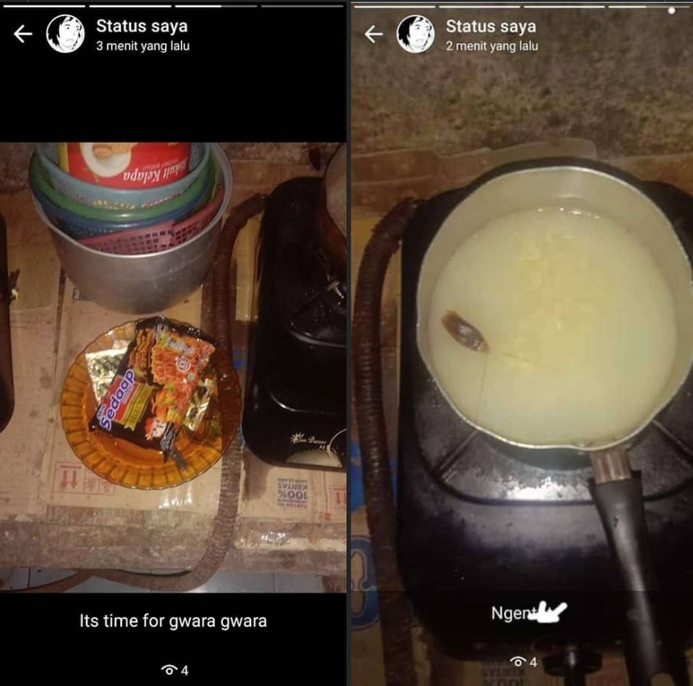 10 Potret Kocak Gara-gara Gagal Makan Enak, Kok Sial Banget Ya?