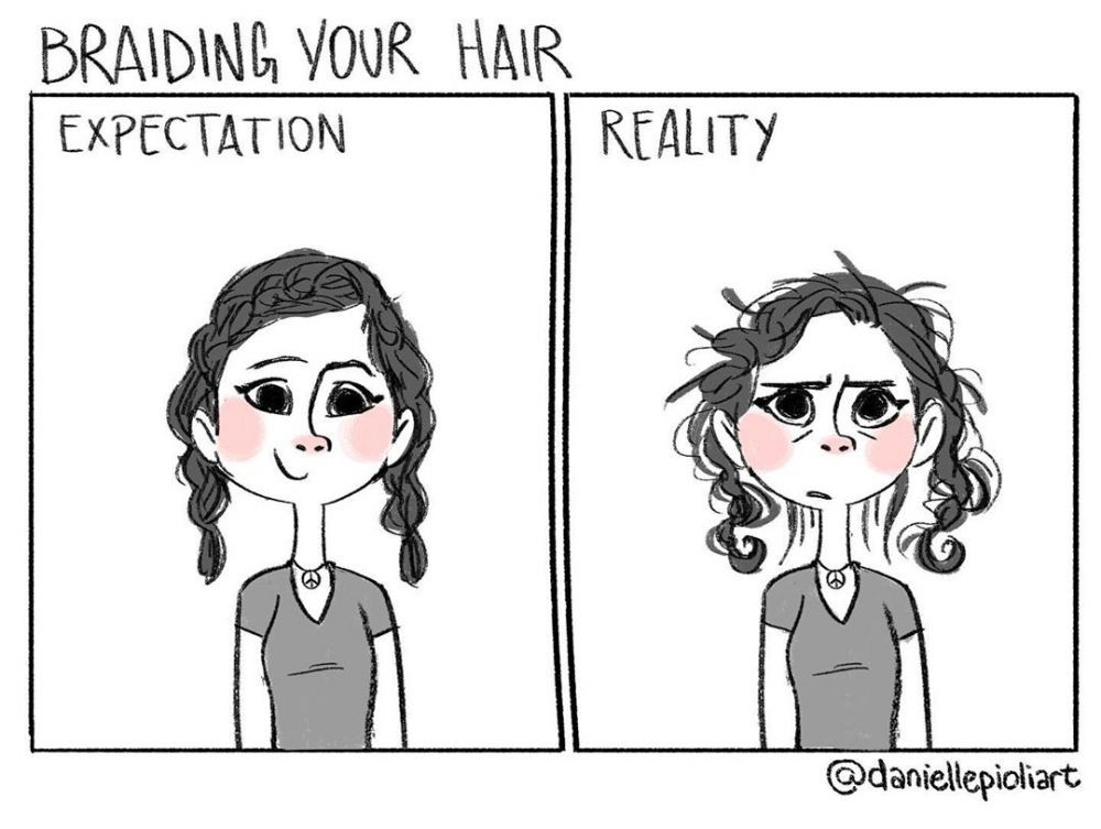 10 Ilustrasi Kocak Derita Perempuan, Kamu Juga Mengalaminya?