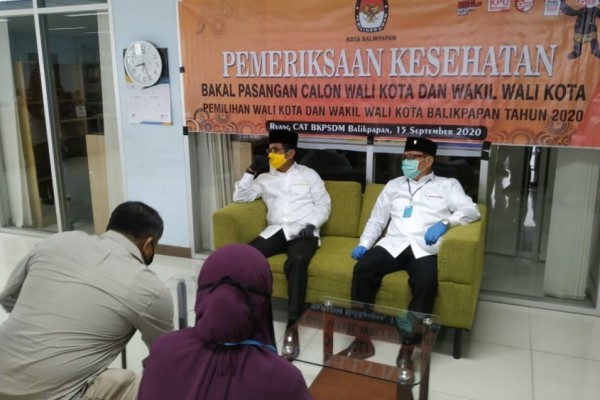 Rahmad-Thohari Ditetapkan Jadi Paslon Tunggal di Pilkada Balikpapan
