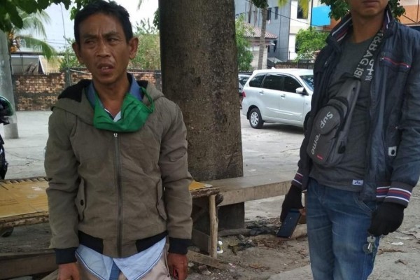 Motor dan Gerobak Penjual Pempek Dibawa Lari Saat Antar Dagangan