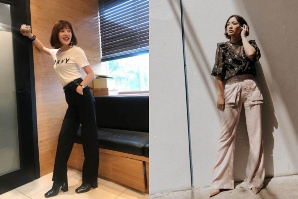 10 Adu Gaya Hesti Purwadinata Vs Hwang Bo Ra, Sekilas Mirip!