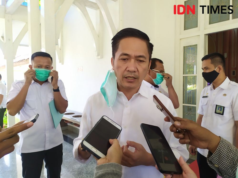 Satpol PP Palembang Kerahkan 250 Anggota Merazia Masker di Jalan