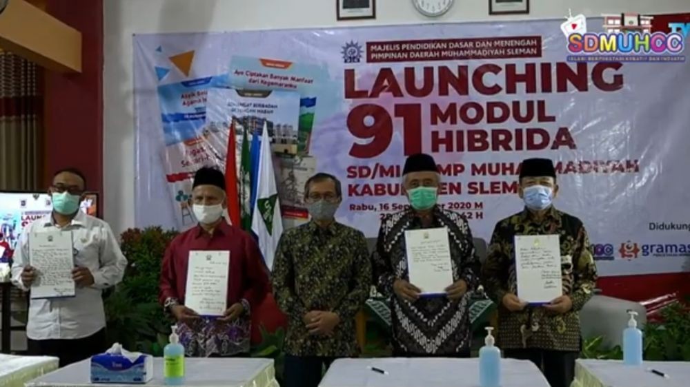 Permudah Pembelajaran Online, Muhammadiyah Luncurkan Modul Hibrida