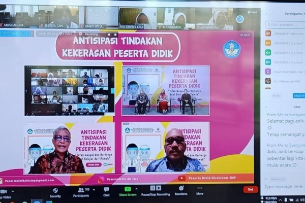Terus Kuatkan Karakter Siswa, Kemdikbud Ajak Memutus Rantai Kekerasan
