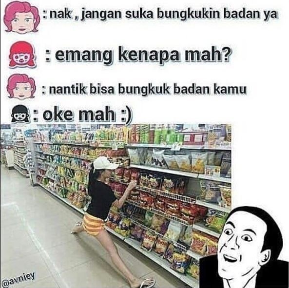 10 Meme Ekspresi Kamu Ketika Disuruh Emak Ini Kocak Banget