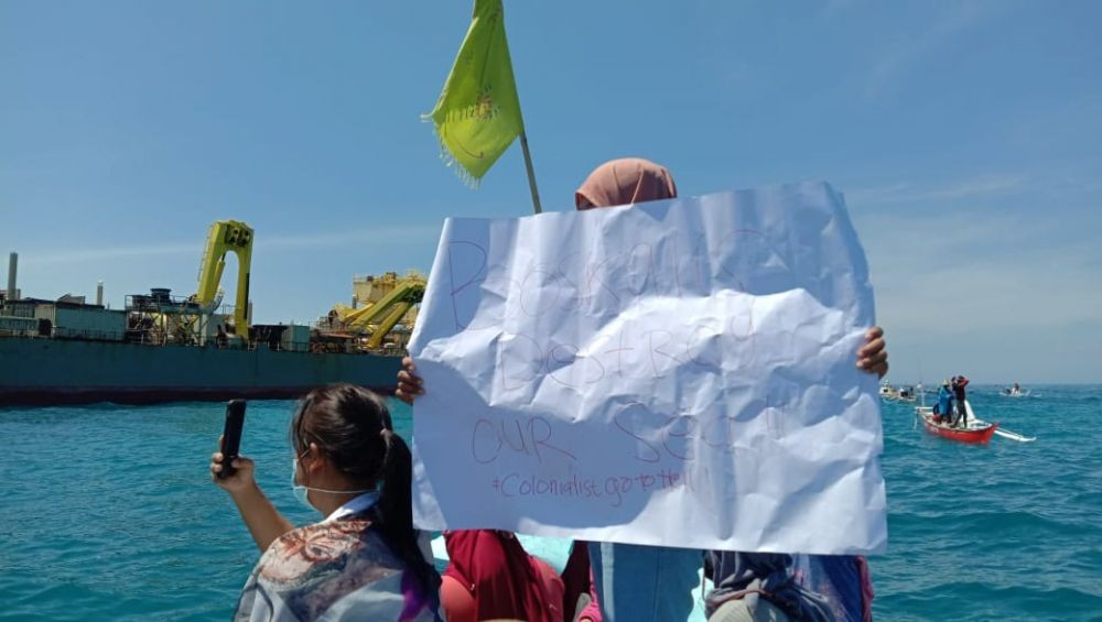 Sulit Temui Nurdin, Perempuan Kodingareng: Kami Juga Rakyat Sulsel