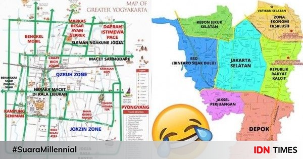 11 Meme Kocak Peta  Indonesia  Kreasi  Jahil Netizen