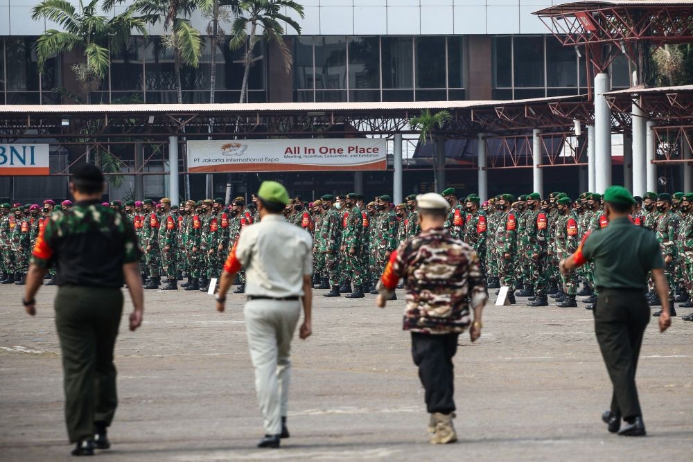 Ratusan Personel Diterjunkan untuk Amankan Kunjungan Jokowi ke Bima