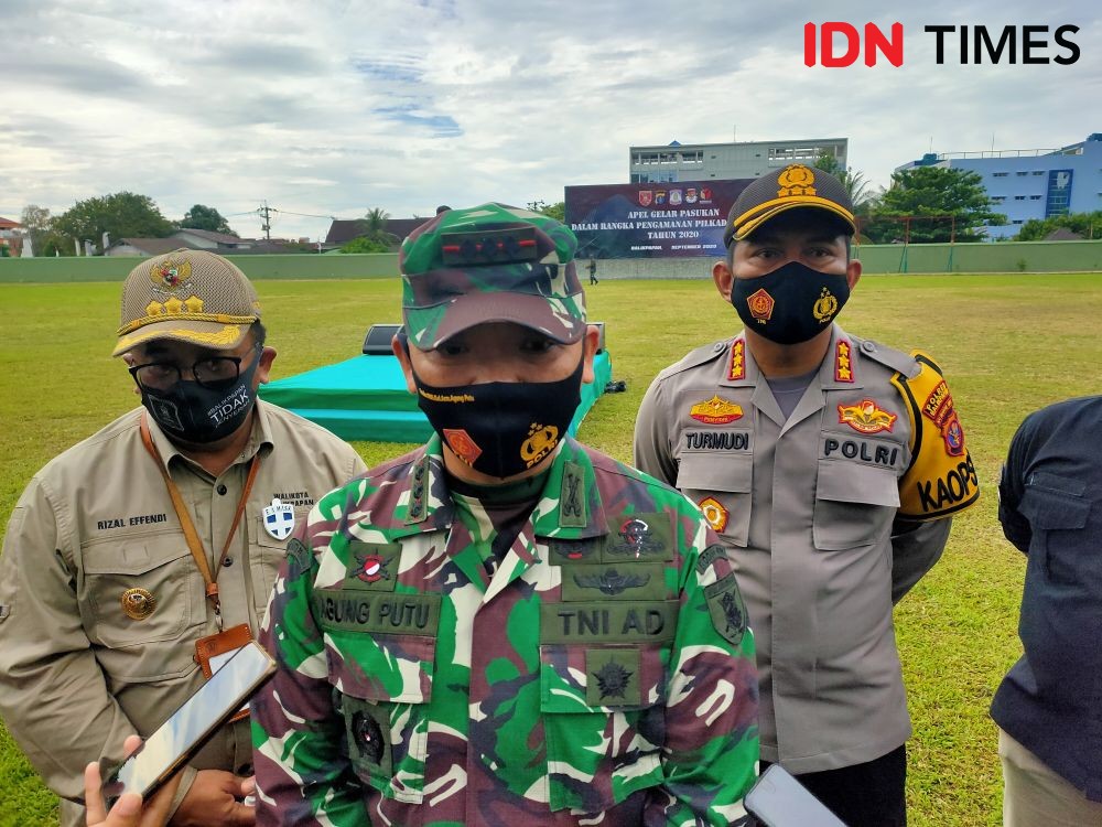 Waspada Klaster Pilkada, 300 Personel TNI Amankan Pilkada Balikpapan