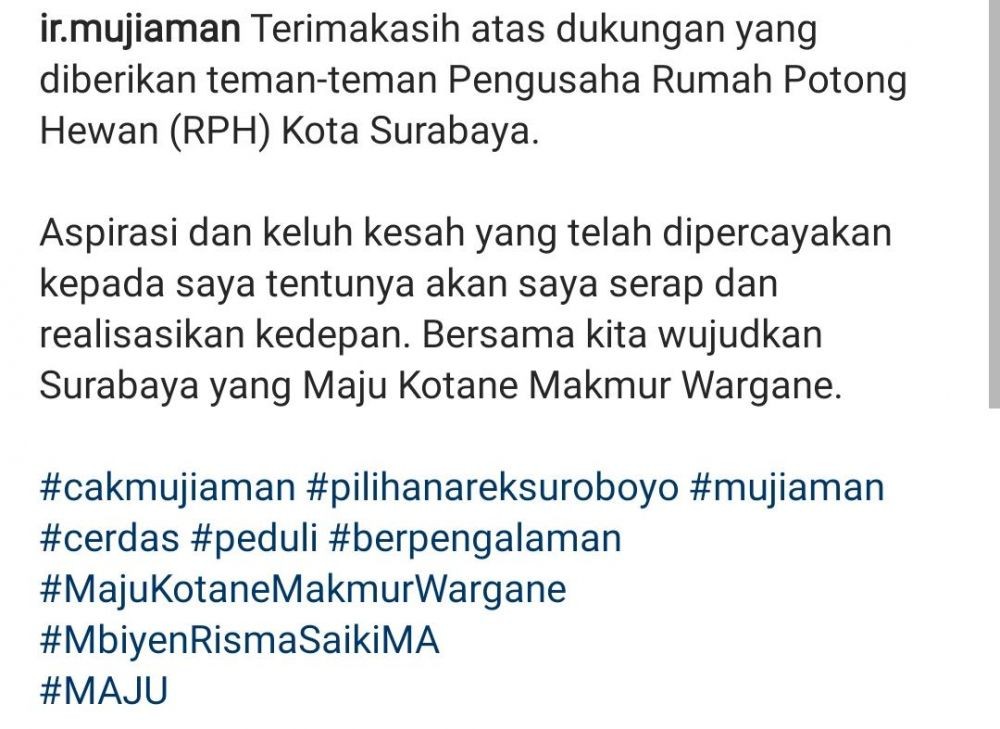 Namanya Dicatut Mujiaman, Rumah Potong Hewan Surabaya Membantah