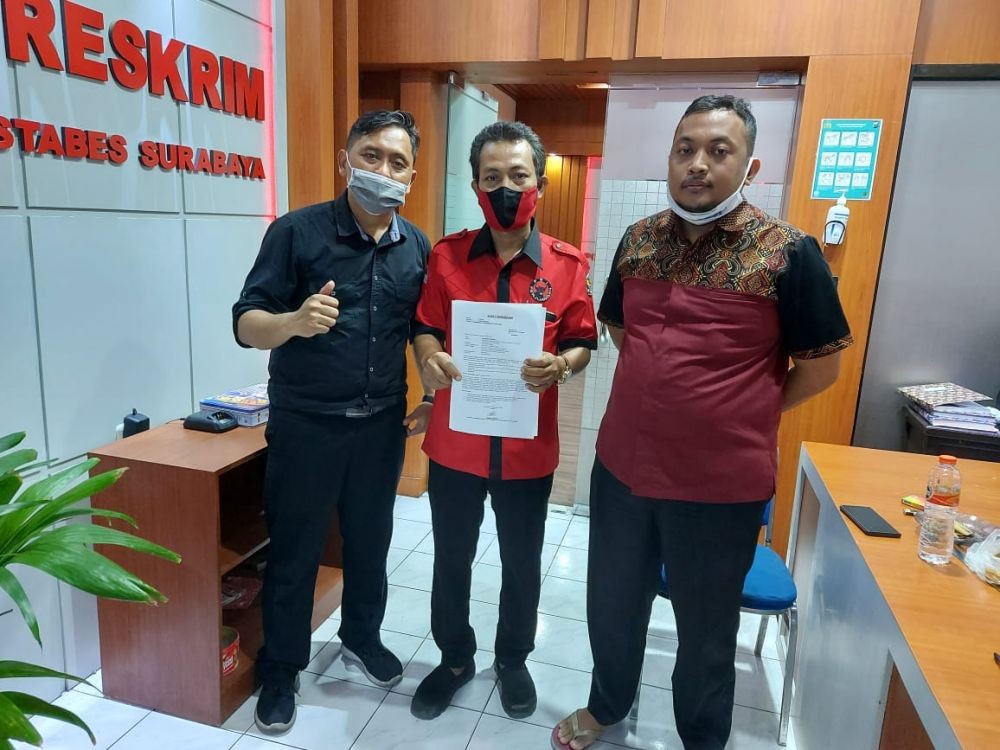 Temukan Stiker Provokasi Bergambar Whisnu, PDIP Surabaya Lapor Polisi