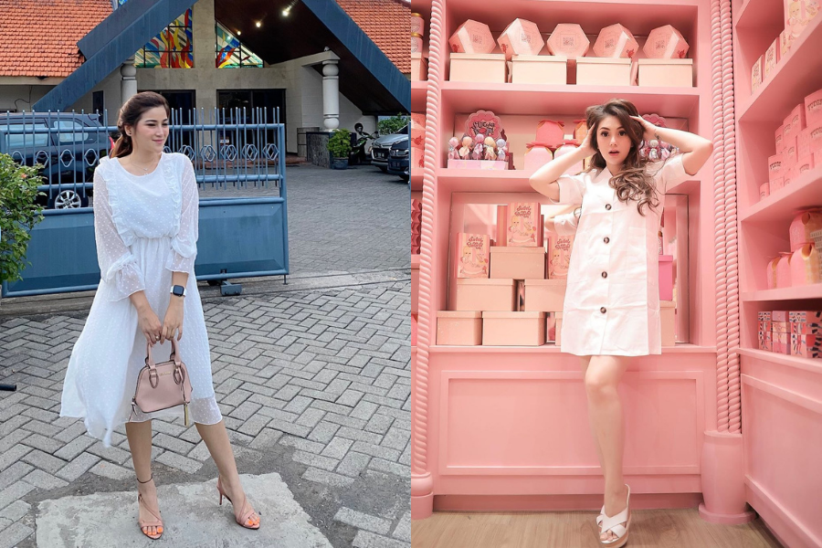 Adik-Kakak Modis! 10 Adu Gaya Marissa Brigitta Vs Celine Evangelista