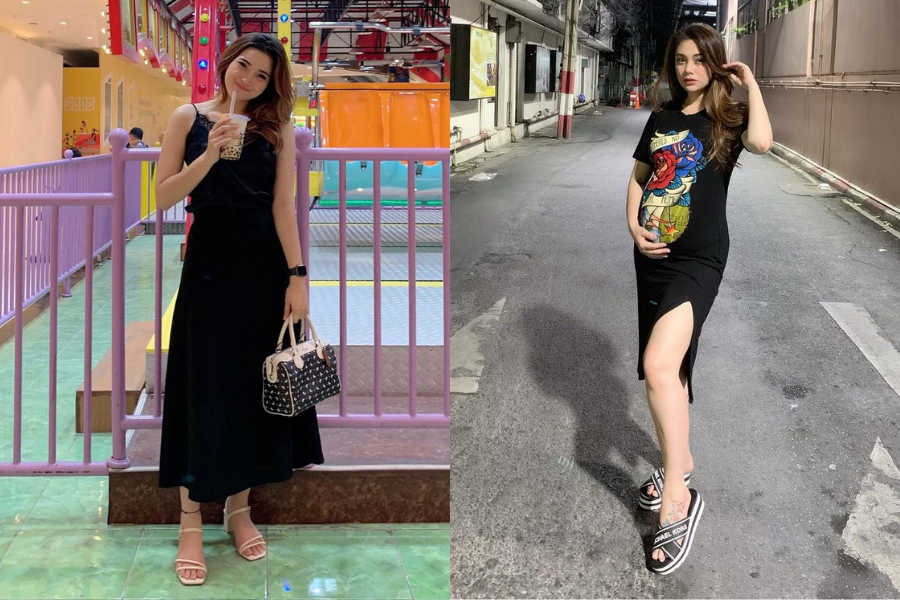 Adik-Kakak Modis! 10 Adu Gaya Marissa Brigitta Vs Celine Evangelista