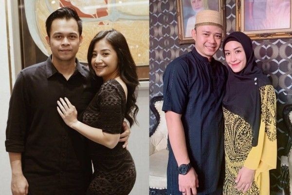 Kerap Perankan Istri Sabar, 9 Potret Artis Mesra dengan Pasangan Asli