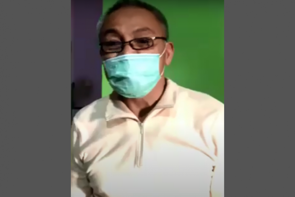 Kepala Dinas Kesehatan Sulawesi Tenggara Umumkan Diri Positif Corona