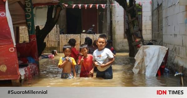 56 RT Dan 10 Ruas Jalan Di Jakarta Banjir, Ini Daftarnya