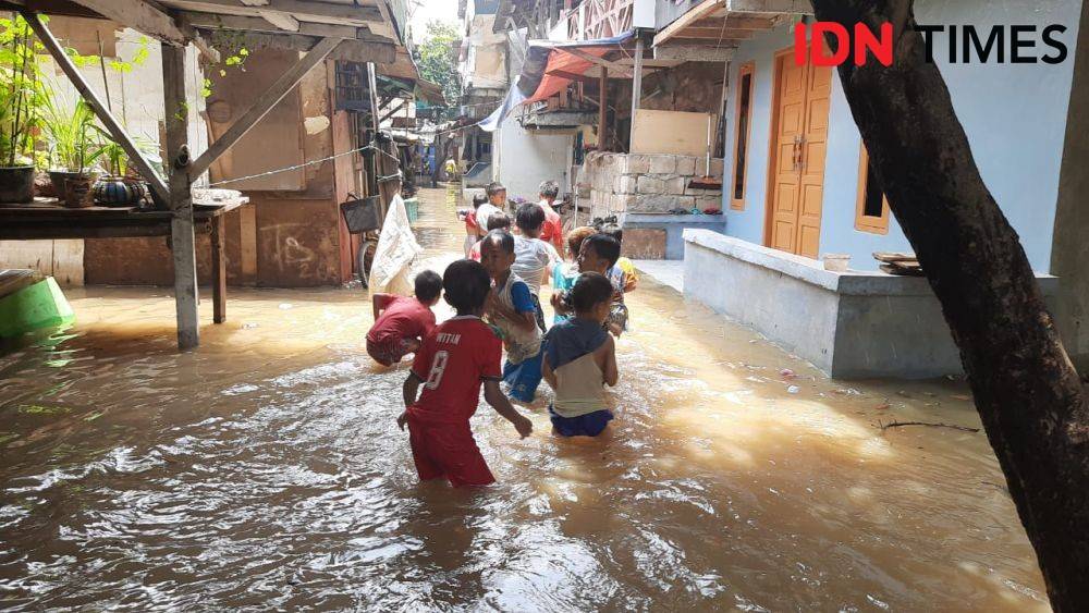 56 RT Dan 10 Ruas Jalan Di Jakarta Banjir, Ini Daftarnya